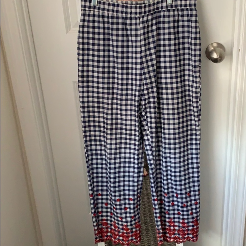 Zara Plaid Dress Pants